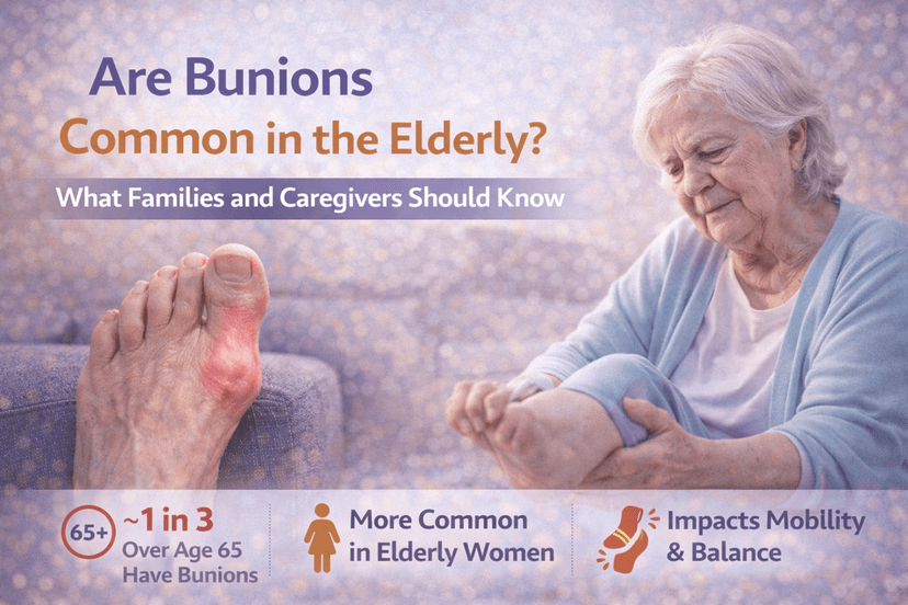 Are Bunions Common in the Elderly? What Families and Caregivers Should Know