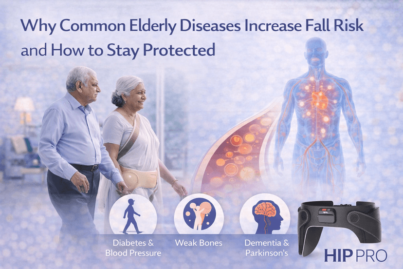 Why Common Elderly Diseases Quietly Increase the Risk of Falls