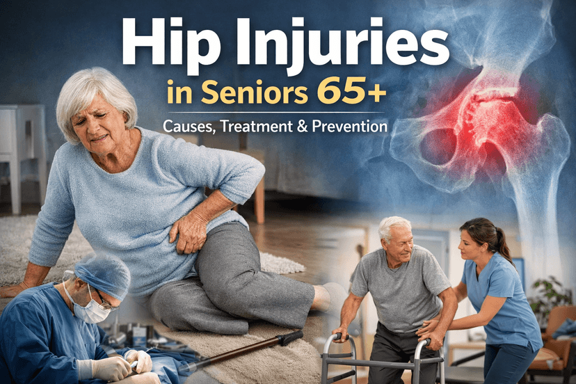 Hip Injuries in Adults Aged 65+: What Families and Caregivers Should Know