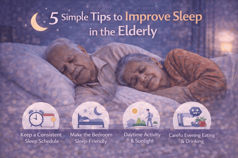 5 Simple Tips to Improve Sleep in the Elderly