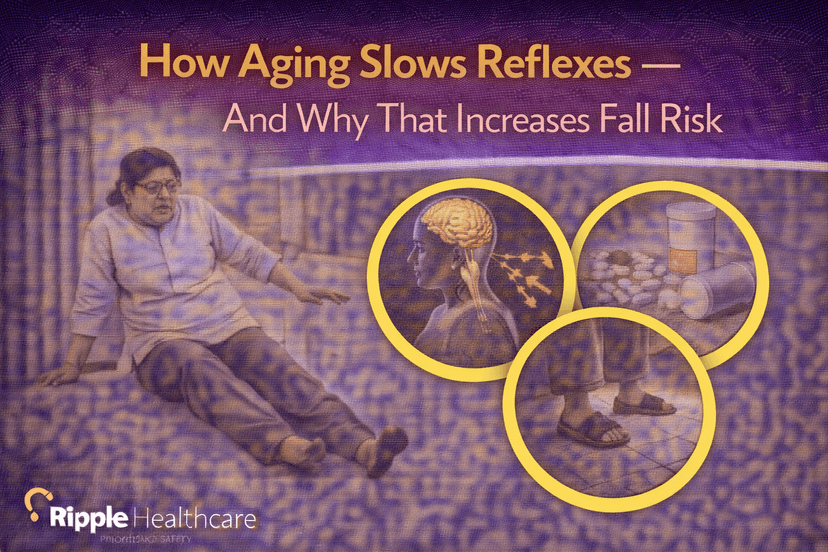 How Aging Slows Reflexes — And Why That Increases Fall Risk