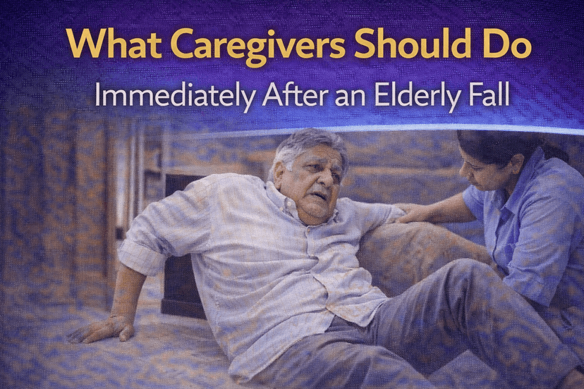 What Caregivers Should Do Immediately After an Elderly Fall