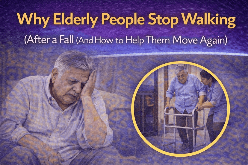 Why Elderly People Stop Walking After a Fall (And How to Help Them Move Again)