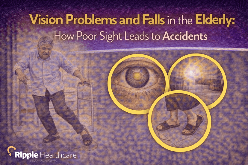 Vision Problems and Falls in the Elderly: How Poor Sight Leads to Accidents
