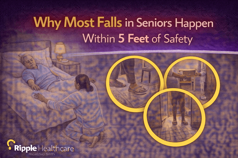 Why Most Falls in Seniors Happen Within 5 Feet of Safety