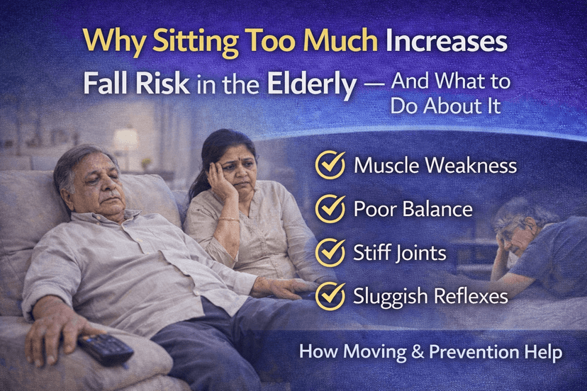 Why Sitting Too Much Increases Fall Risk in the Elderly — And What to Do About It