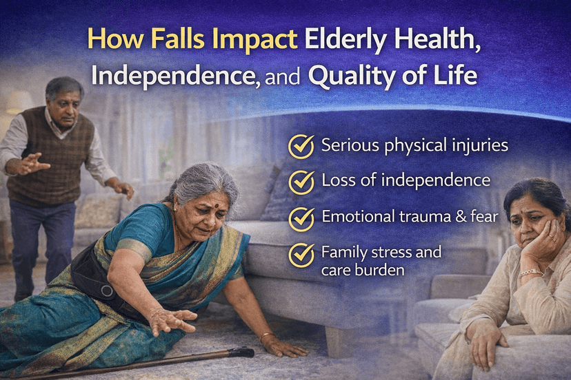 How Falls Impact Elderly Health, Independence, and Quality of Life